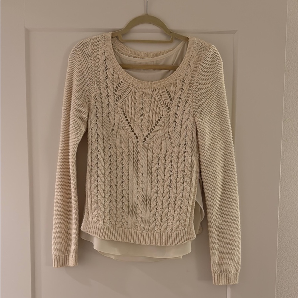 Women's Cream Sweater